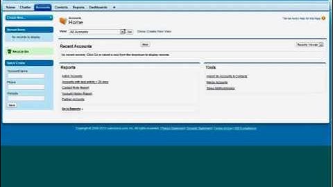 Salesforce.com CRM Administration Training ADM 201 - Security and Data Access