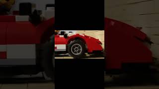 LEGO Sports Car Crashes Into Wall and Explodes! π₯