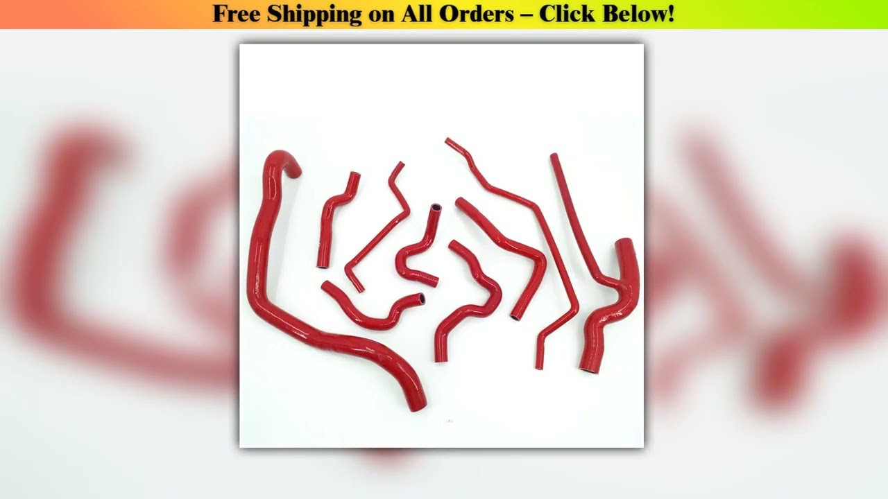 Fit SAAB 9-3 9.3 1.8/2.0 Turbo 2003-2014 Silicone Radiator & Heater Hoses Kit