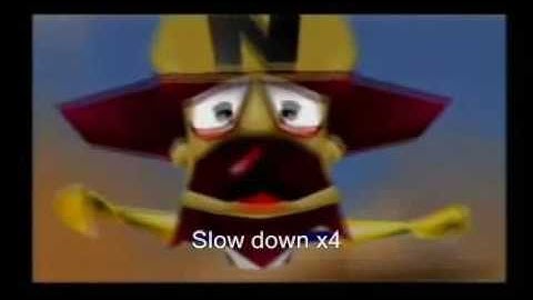 Crash Bandicoot 2 Neo Cortex Falling In Crystal Island