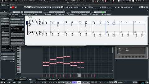 a little bit Cubase score editor aka who needs "FL Studio Piano Roll Scale Highlighting" anyway