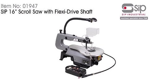 SIP 16 Inch Scroll Saw with Flexi Drive Shaft