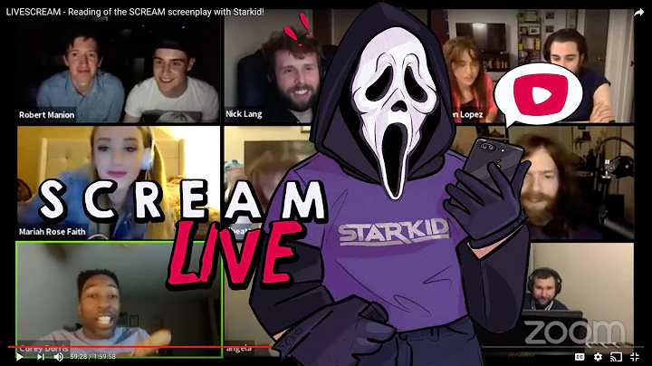 #LIVESCREAM - Reading of the SCREAM screenplay wit...