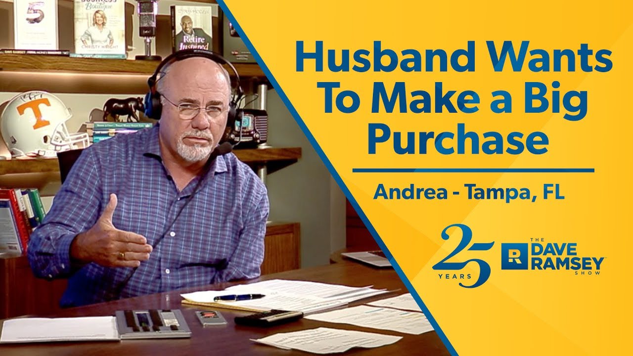 Husband Wants To Make A Big Purchase Husband Wants To Make A Big Purchase