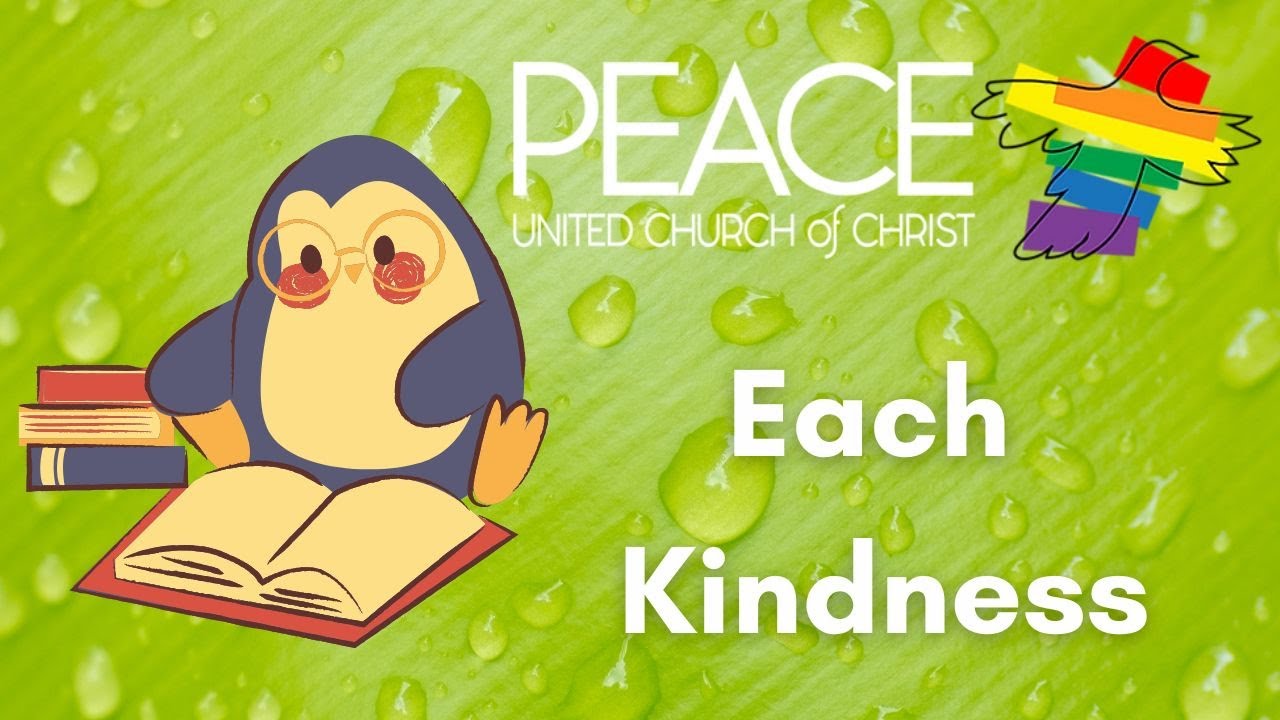 Family Stories for Peace UCC Each Kindness YouTube