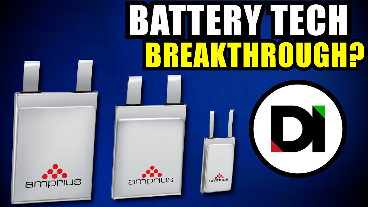 Amprius Technologies Battery | Disruptive Investing News - YouTube