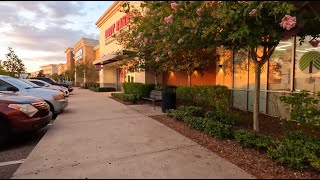 [4k] Sunset Shopping Walk at The Crosslands - Kissimmee Florida