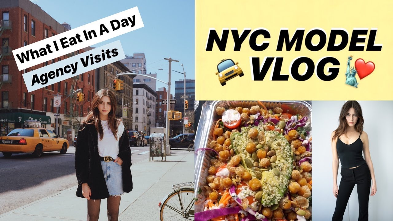 NYC MODEL DAY IN MY LIFE/ VLOG/ What I Eat