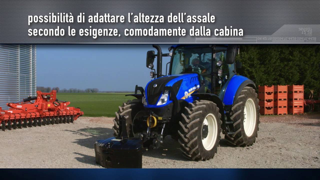 tractor tires T5 Tier 4b - Sospensione ponte e cabina