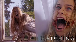 Hatching 2022 Full Movie || Siiri Solalinna, Sophia Heikkilä || Hatching HD Movie Full Facts Review