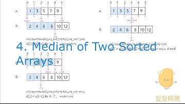 leetcode 4 Median of Two Sorted Arrays 你一听就懂