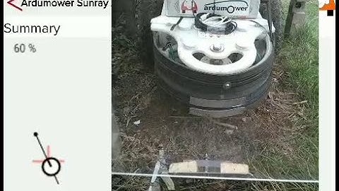 Ardumower (DIY robot mower + RTK-GPS kit) can dock automatically cm-precise without perimeter wire
