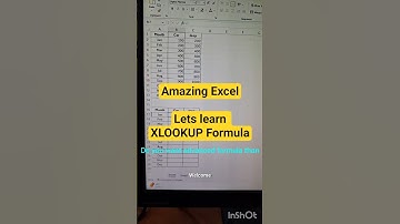 Amazing #excel : #xlookup #excelformulas #exceltips #exceltutorial #excelformula #excelformula
