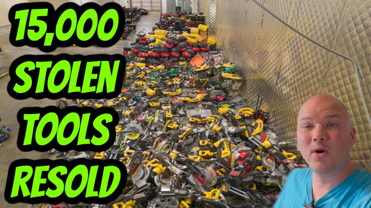 15,000 STOLEN TOOLS found for resale (Facebook Marketplace, Craigslist