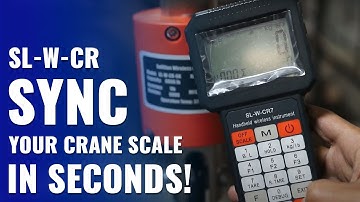 How to Sync Your SL-W-CR7 Wireless Remote with SL-W-CR Crane Scale by Selleton Scales