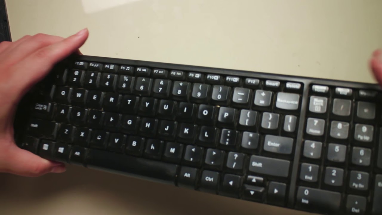 logitech k220 keyboard not working disassembly - YouTube