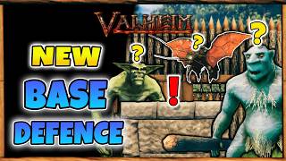 NEW BASE RAID DEFENCES  🏰  |  No Terrain Raising or Digging Moats  |  Valheim 2026