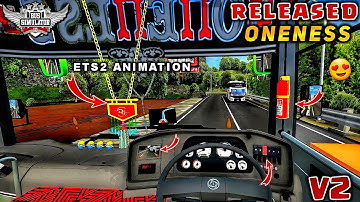 Download ONENESS ZEDONE V2 [TOURIST BUS 😍] MOD For Bus Simulator Indonesia | BUSSID V3.7 #bussidmods