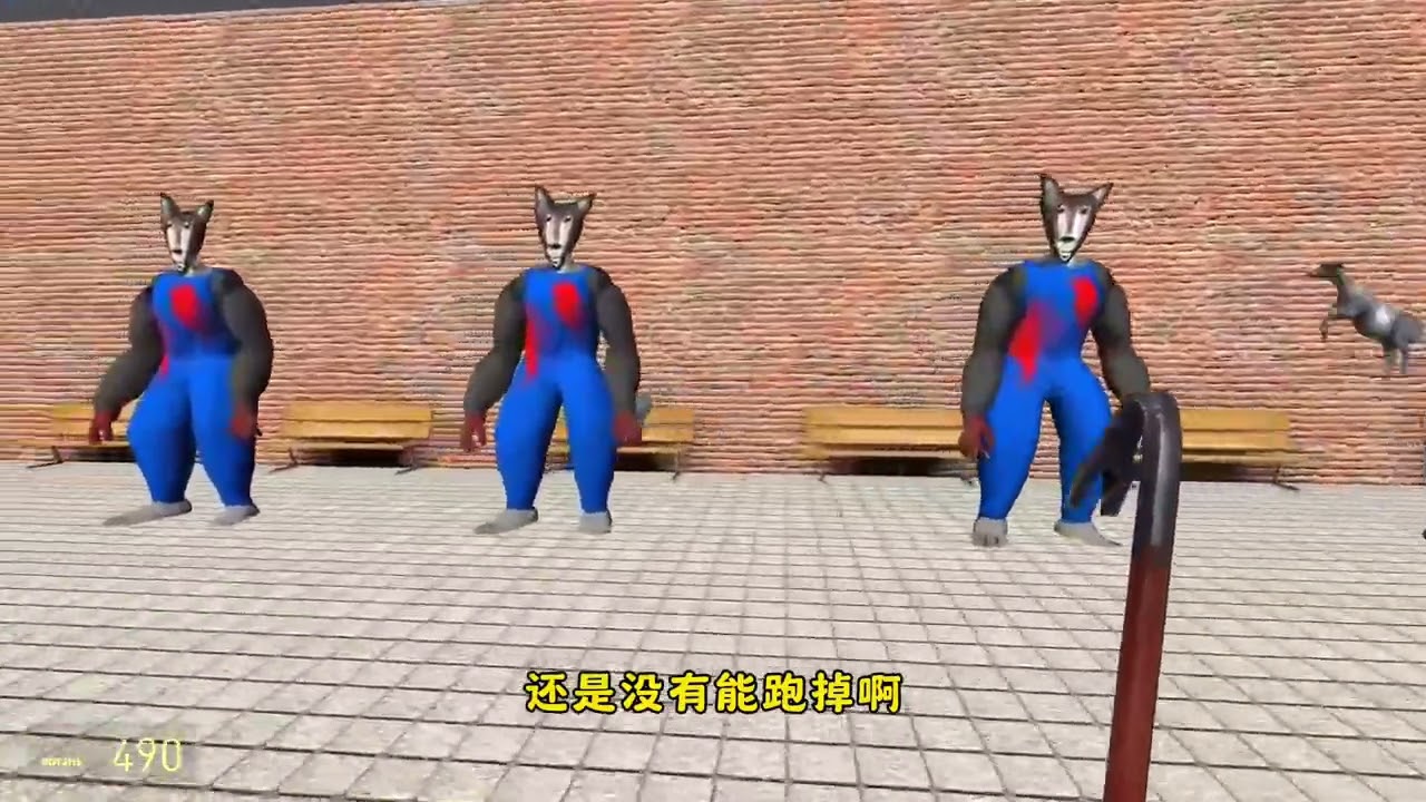 盖瑞模组：铁憨憨被大灰狼抓到迷宫，他能顺利的逃 #盖瑞模组