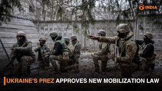 Ukraine's Prez approves new mobilization law | DD India News Hour