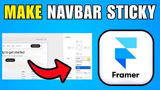 How To Make Navbar Sticky In Framer (2026) (Best Method)