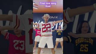 Final love song - Rosé | Dance | Dance fitness | Zumba #trendingshorts  #finallovesong  #rosé
