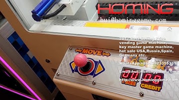 Key master game machine how to win the prize | mini key master arcade machine(hui@hominggame.com)