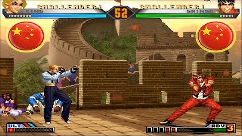KOF 98 UM - 黄毛 VS 专玩女人 (Random Select)