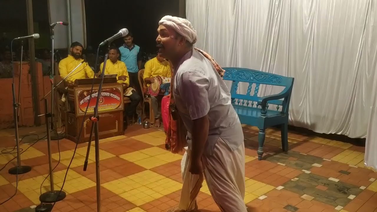 🎭🤣दशावतारातील विनोदी प्रसंग😅😂😂विनोदवीर तुकाराम गावडे आणि संदेश वेंगुर्लेकर😂😅🤣🎭