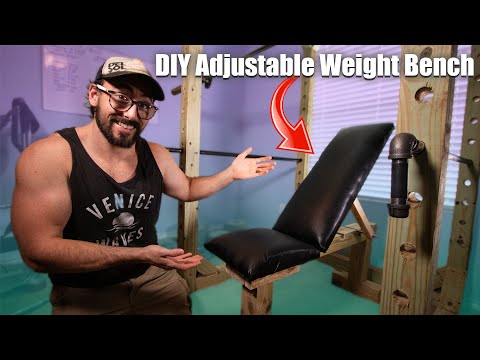 How I Made an Adjustable Weight Bench