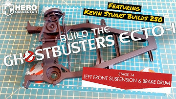 Build the Ghostbusters Ecto-1 - stage 14. A 1/8 scale model movie car build by HeroCollector