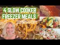 CROCKPOT / SLOW COOKER FREEZER MEALS | WHAT'S FOR DINNER | MAKE AHEAD & FREEZE | WW POINTS