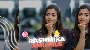RASHMIKA 🥵❤ EFX ALIGHT MOTION PRESET XML🔒(60FPS) || AE INSPIRED🔥 || BADASS SIMP EDIT || SKD TECH