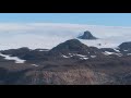 Flying along the Schirmacher Oasis (Antarctic) in a Twin Otter