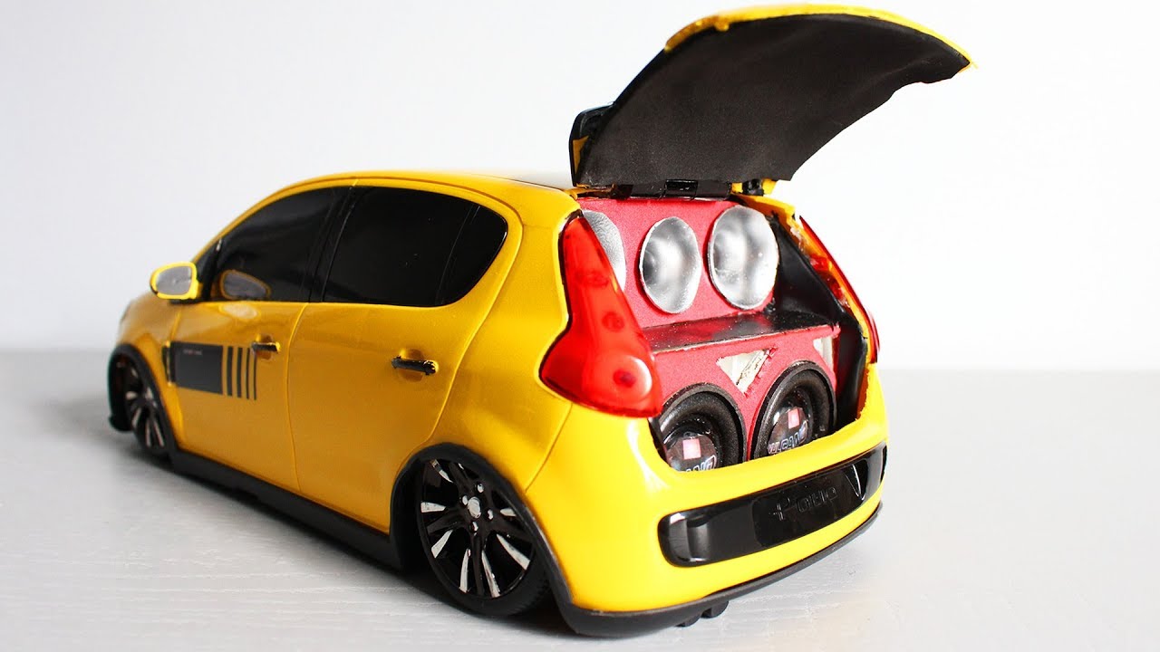 Mini Carro Com Som Paredao Brinquedo