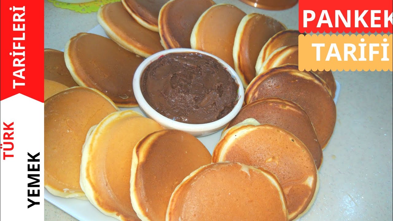 SÜNGER GİBİ YUMUŞACIK PANKEK TARİFİ ????????????-Türk yemek tarifleri ????????