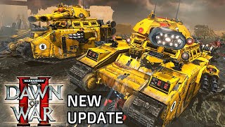 New Update: MEGA TANKS vs 10000 Tyranids! - Astartes Mod | Warhammer 40K: Dawn of War 2: Retribution