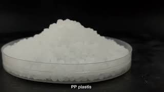 Can you see any difference between HDPE, LDPE and PP in the video