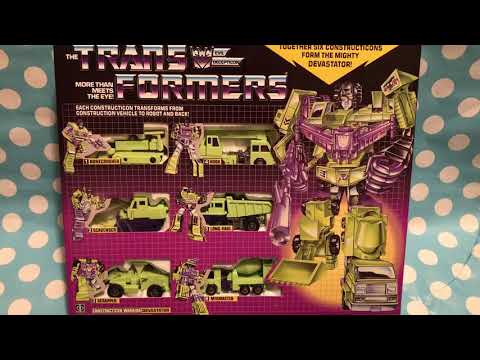 Transformers G1 Devastator GiftSet 1980s 80s 80sThen80sNow 80sThen 80sNow