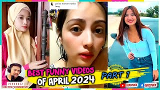 Ang mga Pinaka nakakatawa ngayong Abril 2024 part 1, funny videos | VERCODEZ (reaction video)