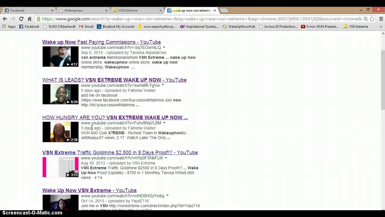 WAKE UP NOW VSN Extreme