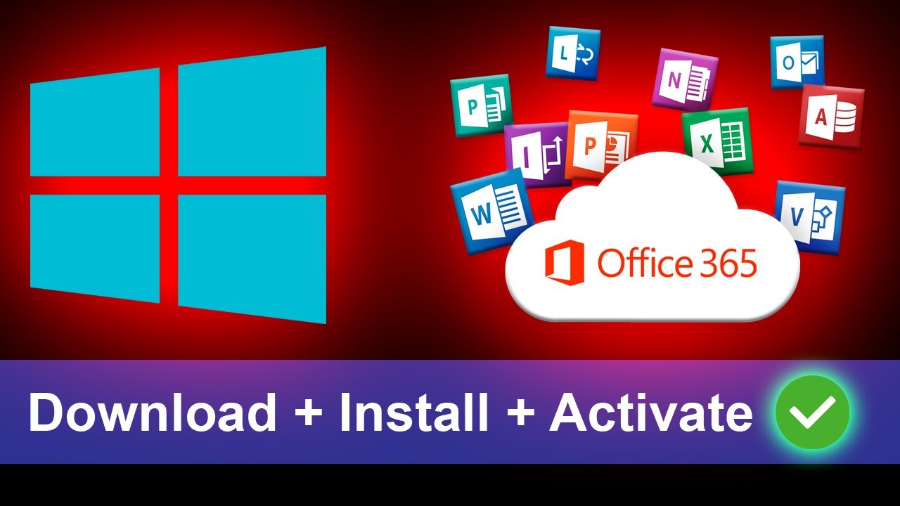 How to download and install Microsoft Office 365 2024 | Video is only ...