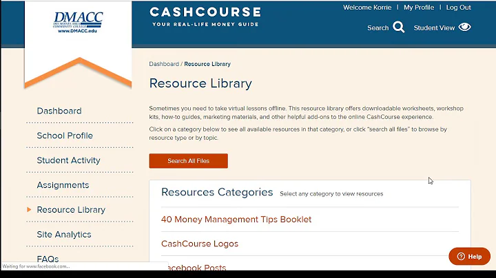 CashCourse Instructor Overview
