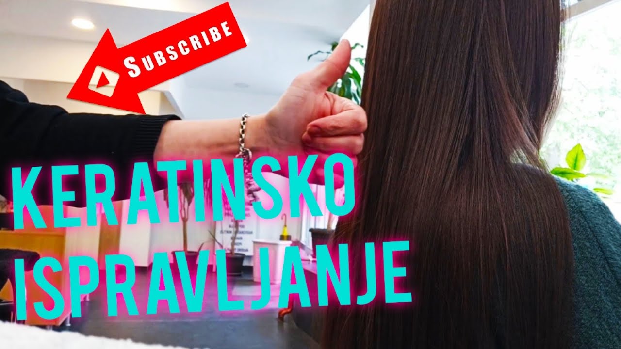 Kako uraditi KERATINSKO ispravljanje kose! AlisaH - How to do KERATIN hair straightening!