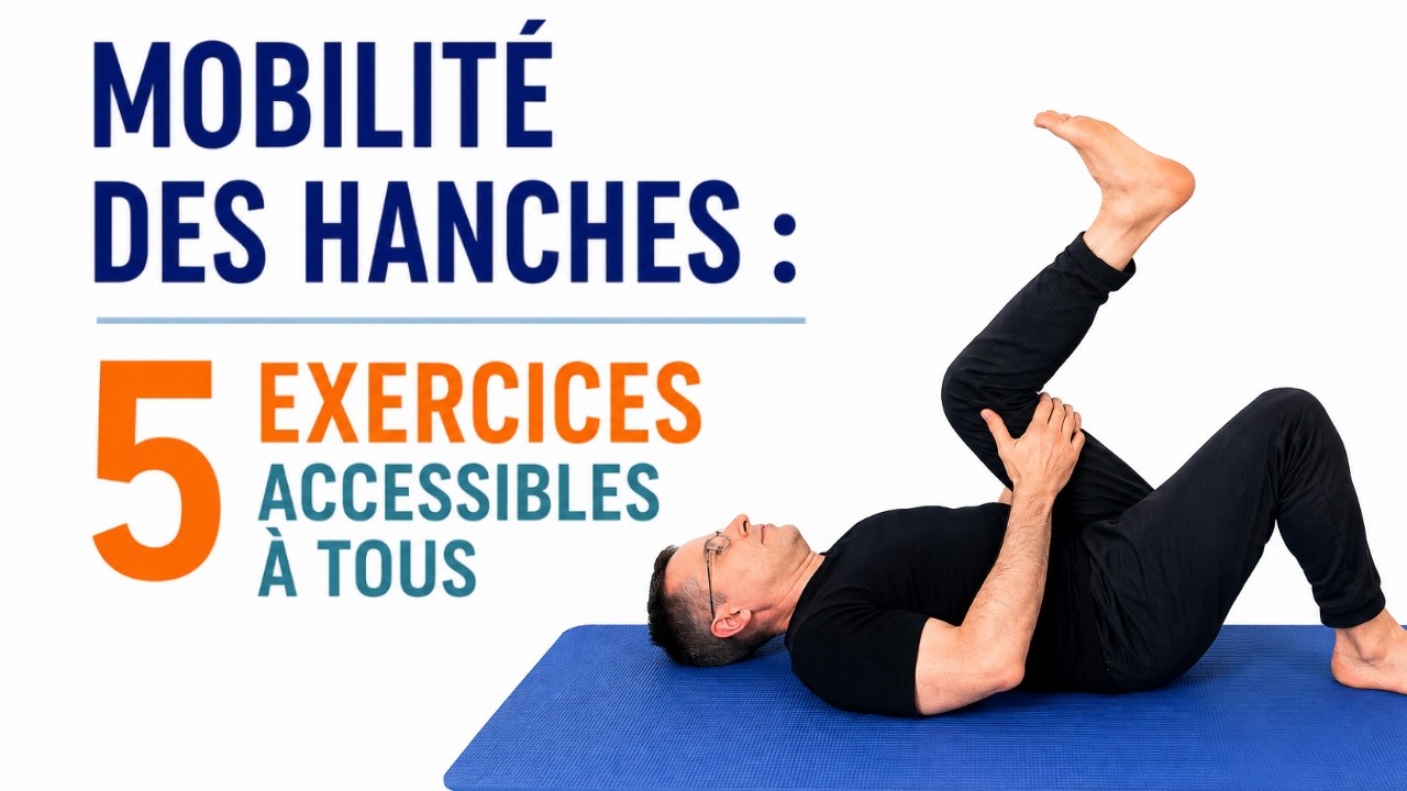 Mobilité des hanches : 5 exercices accessibles à tous