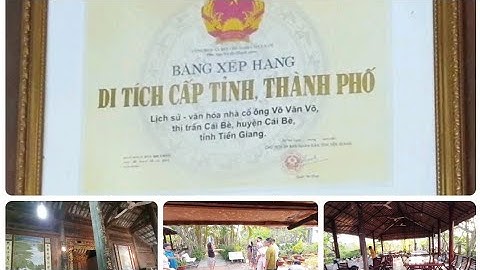 Ngày tết tham quan nhà cổ Ông Võ ở Cái Bè, Tiền Giang.