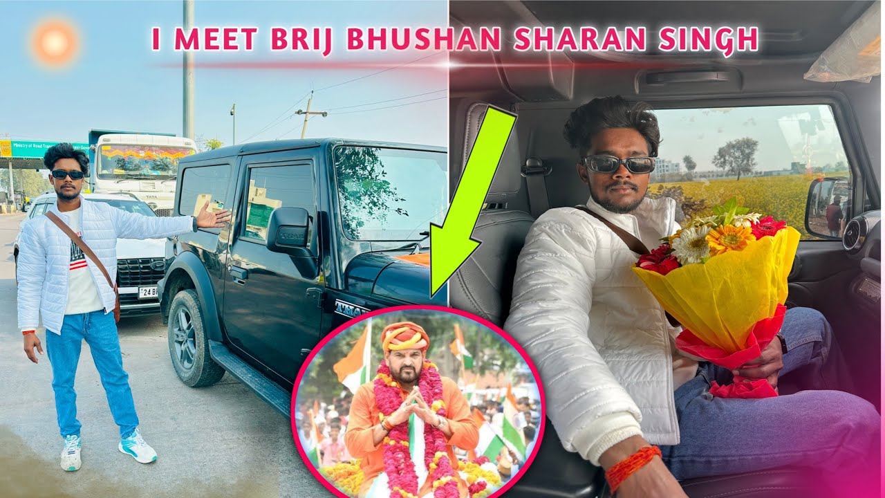 𝐈 𝐦𝐞𝐞𝐭 𝐁𝐫𝐢𝐣 𝐁𝐡𝐮𝐬𝐡𝐚𝐧 𝐒𝐡𝐚𝐫𝐚𝐧 𝐒𝐢𝐧𝐠𝐡 𝐣𝐢 ❤️ सोचा नहीं था की ऐसा कुछ होगा 😱@brijbhushan_sharan_singh 