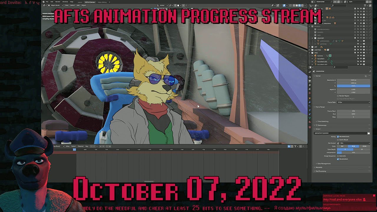 [22-10-07] AFIS Animation Progress Stream VOD - YouTube