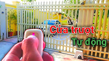 Motor S554 cho cổng cửa trượt tự động thông minh | Trinh AGS