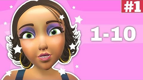 Makeover Studio 3D Gameplay Walkthrough Level 1-10 iOS Android Part 1